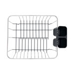 Εικόνα της ΚΑΛΑΘΙ ΝΕΡΟΧΥΤΗ HOMELY ΜΕΤΑΛΛΙΚΟ 35x30x15cm ΜΕ ΜΑΥΡΗ ΒΑΣΗ ΣΙΛΙΚΟΝΗΣ