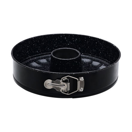 Εικόνα της ΦΟΡΜΑ ΚΕΪΚ ΑΝΘΡΑΚΟΥΧΟΥ ΧΑΛΥΒΑ 28.5x7cm ΜΕ 2 ΒΑΣΕΙΣ