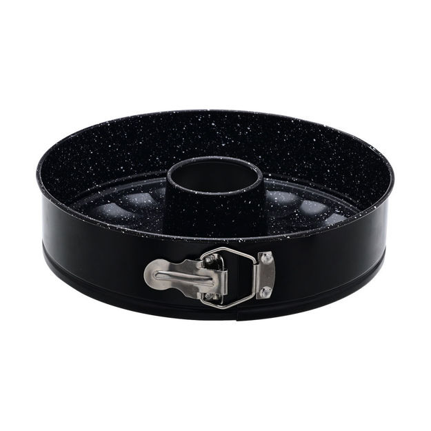 Εικόνα της ΦΟΡΜΑ ΚΕΪΚ ΑΝΘΡΑΚΟΥΧΟΥ ΧΑΛΥΒΑ 28.5x7cm ΜΕ 2 ΒΑΣΕΙΣ