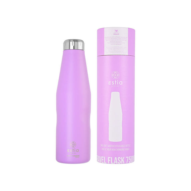 Εικόνα της ΘΕΡΜΟΣ TRAVEL FLASK SAVE THE AEGEAN 750ml LAVENDER PURPLE