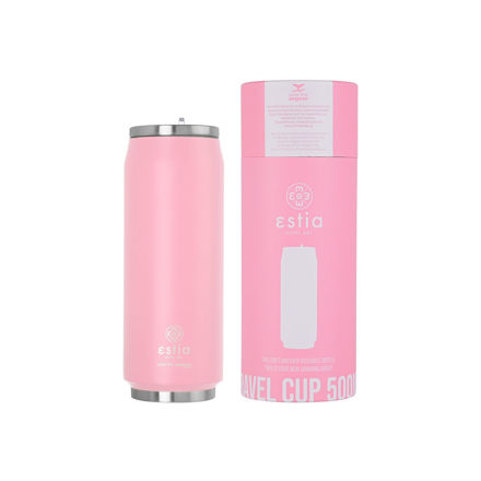 Εικόνα της ΘΕΡΜΟΣ TRAVEL CUP SAVE THE AEGEAN 500ml BLOSSOM ROSE