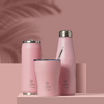 Εικόνα της ΘΕΡΜΟΣ TRAVEL CUP SAVE THE AEGEAN 500ml BLOSSOM ROSE