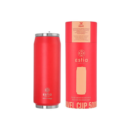 Εικόνα της ΘΕΡΜΟΣ TRAVEL CUP SAVE THE AEGEAN 500ml SCARLET RED