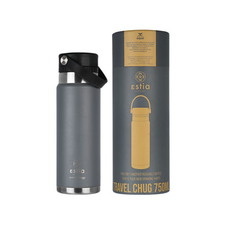 Εικόνα της ΘΕΡΜΟΣ TRAVEL CHUG SAVE THE AEGEAN 750ml FJORD GREY