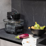 Εικόνα της ΦΟΥΡΝΑΚΙ ΡΟΜΠΟΤ STORM CRYSTAL COOK 1400w 12lt ΜΕ ΑΝΤΙΣΤΑΣΕΙΣ ΜΑΥΡΟ