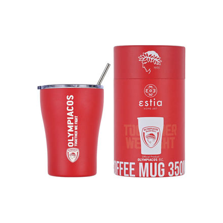 Εικόνα της ΘΕΡΜΟΣ COFFEE MUG OLYMPIACOS BC EDITION 350ml