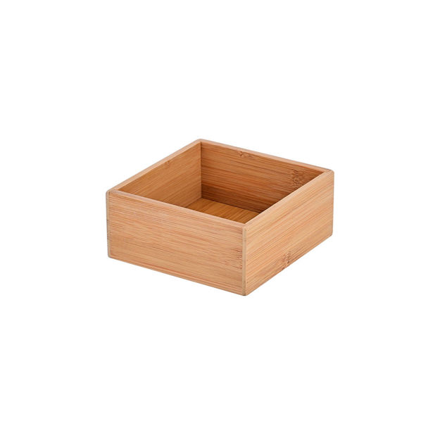 Εικόνα της ΚΟΥΤΙ ΟΡΓΑΝΩΣΗΣ ΣΥΡΤΑΡΙΟΥ BAMBOO ESSENTIALS 15x15x7cm