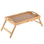 Εικόνα της ΔΙΣΚΟΣ ΣΕΡΒΙΡΙΣΜΑΤΟΣ BAMBOO ESSENTIALS 50x30x21cm ΜΕ ΑΝΑΔΙΠΛΟΥΜΕΝΑ ΠΟΔΙΑ