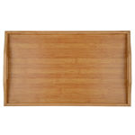 Εικόνα της ΔΙΣΚΟΣ ΣΕΡΒΙΡΙΣΜΑΤΟΣ BAMBOO ESSENTIALS 50x30x21cm ΜΕ ΑΝΑΔΙΠΛΟΥΜΕΝΑ ΠΟΔΙΑ