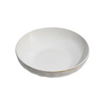 Εικόνα της ΣΑΛΑΤΙΕΡΑ VIGNETTE STONEWARE 23cm IVORY
