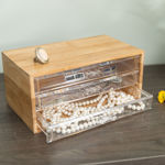 Εικόνα της ΚΟΣΜΗΜΑΤΟΘΗΚΗ BAMBOO 24.5x11x14cm ΜΕ 3 ΣΥΡΤΑΡΑΚΙΑ