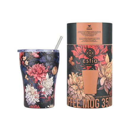 Εικόνα της ΘΕΡΜΟΣ COFFEE MUG SAVE THE AEGEAN 350ml MIDNIGHT BLOSSOM