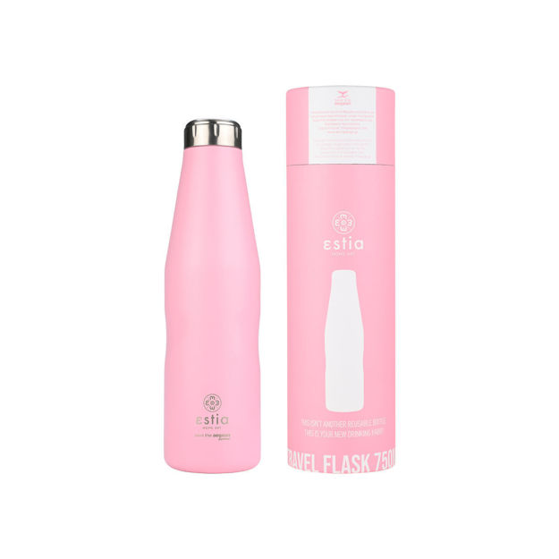 Εικόνα της ΘΕΡΜΟΣ TRAVEL FLASK SAVE THE AEGEAN 750ml BLOSSOM ROSE