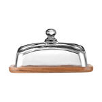 Εικόνα της ΒΑΣΗ ΤΥΡΙΩΝ ALLURE ΜΕ ΓΥΑΛΙΝΟ ΚΑΠΑΚΙ 18.5x12.8x10cm