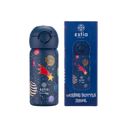 Εικόνα της ΘΕΡΜΟΣ ΠΑΙΔΙΚΟ  WONDER BOTTLE SAVE THE AEGEAN 350ml COSMIC VOYAGERS