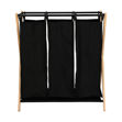 Εικόνα της ΚΑΛΑΘΙ ΑΠΛΥΤΩΝ BAMBOO ESSENTIALS 102lt 3 ΘΕΣΕΩΝ 68x40x76cm ΜΑΥΡΟ