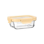 Εικόνα της ΦΑΓΗΤΟΔΟΧΕΙΟ CLICK&SEAL ΓΥΑΛΙΝΟ 370ml 16.3x12.3x6.2cm ΜΕ ΚΑΠΑΚΙ ΠΛΑΣΤΙΚΟ IVORY