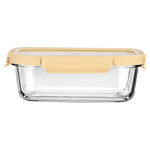 Εικόνα της ΦΑΓΗΤΟΔΟΧΕΙΟ CLICK&SEAL ΓΥΑΛΙΝΟ 1520ml 23.5x17.8x7.6cm ΜΕ ΚΑΠΑΚΙ ΠΛΑΣΤΙΚΟ IVORY