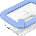 Εικόνα της ΦΑΓΗΤΟΔΟΧΕΙΟ COLORSEAL ΓΥΑΛΙΝΟ 370ml 16.3x12.3x6.2cm ΜΕ ΚΑΠΑΚΙ ΣΙΛΙΚΟΝΗΣ ΜΠΛΕ