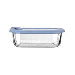 Εικόνα της ΦΑΓΗΤΟΔΟΧΕΙΟ COLORSEAL ΓΥΑΛΙΝΟ 640ml 18.9x14.5x6.7 ΜΕ ΚΑΠΑΚΙ ΣΙΛΙΚΟΝΗΣ ΜΠΛΕ
