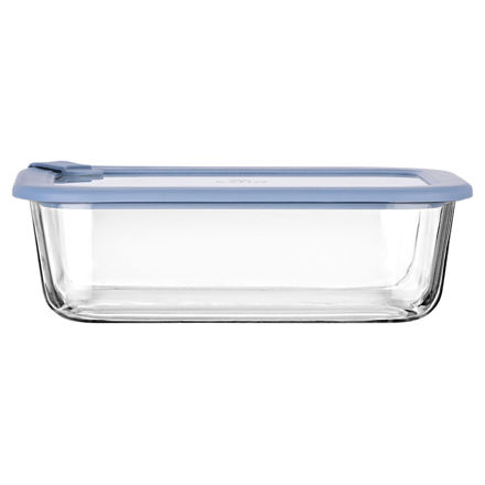 Εικόνα της ΦΑΓΗΤΟΔΟΧΕΙΟ COLORSEAL ΓΥΑΛΙΝΟ 1520ml 23.5x17.8x7.6cm ΜΕ ΚΑΠΑΚΙ ΣΙΛΙΚΟΝΗΣ ΜΠΛΕ