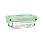 Εικόνα της ΦΑΓΗΤΟΔΟΧΕΙΟ CLICK&SEAL ΓΥΑΛΙΝΟ 640ml 18.9x14.5x6.7 ΜΕ ΚΑΠΑΚΙ ΠΛΑΣΤΙΚΟ MINT