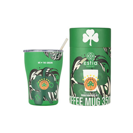 Εικόνα της ΘΕΡΜΟΣ COFFEE MUG PANATHINAIKOS BC EDITION WE THE GREENS 350ml