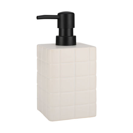 Εικόνα της ΑΝΤΛΙΑ ΣΑΠΟΥΝΙΟΥ TILES ΚΕΡΑΜΙΚΗ 450ml 7.5x15cm ΛΕΥΚΗ