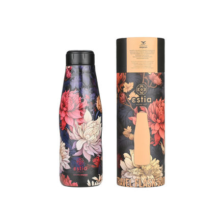 Εικόνα της ΘΕΡΜΟΣ TRAVEL FLASK SAVE THE AEGEAN 500ml MIDNIGHT BLOSSOM