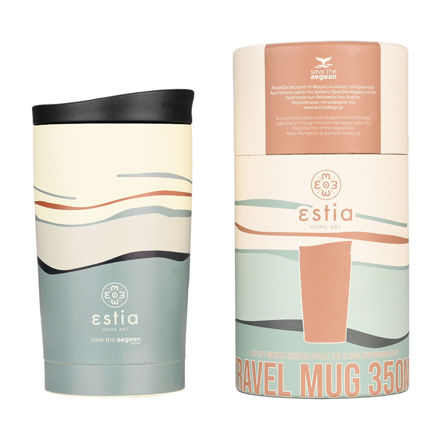 Εικόνα της ΘΕΡΜΟΣ TRAVEL MUG SAVE THE AEGEAN 350ml ECOZEN HORIZON