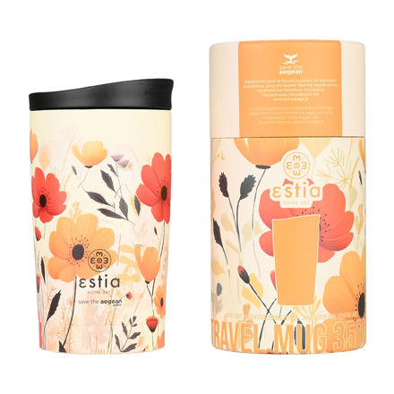 Εικόνα της ΘΕΡΜΟΣ TRAVEL MUG SAVE THE AEGEAN 350ml SUMMER REVERIE