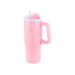 Εικόνα της ΘΕΡΜΟΣ STRAW TUMBLER XL SAVE THE AEGEAN 900ml BLOSSOM ROSE