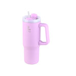 Εικόνα της ΘΕΡΜΟΣ STRAW TUMBLER XL SAVE THE AEGEAN 900ml LAVENDER PURPLE