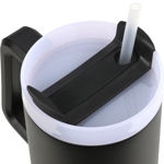 Εικόνα της ΘΕΡΜΟΣ STRAW TUMBLER XL SAVE THE AEGEAN 900ml MIDNIGHT BLACK