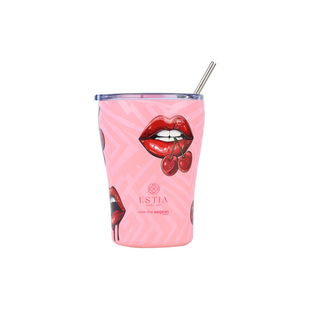 Εικόνα της ΘΕΡΜΟΣ COFFEE MUG SAVE THE AEGEAN 350ml BLUSH POP