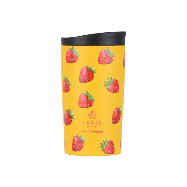Εικόνα της ΘΕΡΜΟΣ TRAVEL MUG SAVE THE AEGEAN 350ml BERRY BRIGHT