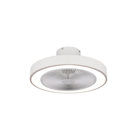 Εικόνα της ΑΝΕΜΙΣΤΗΡΑΣ ΟΡΟΦΗΣ HALO FLOW 50cm 15w ΜΕ CCT LED ΦΩΤΙΣΜΟ 45W & ΤΗΛΕΧΕΙΡΙΣΤΗΡΙΟ ΛΕΥΚΟΣ
