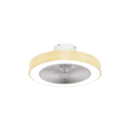 Εικόνα της ΑΝΕΜΙΣΤΗΡΑΣ ΟΡΟΦΗΣ HALO FLOW 50cm 15w ΜΕ CCT LED ΦΩΤΙΣΜΟ 45W & ΤΗΛΕΧΕΙΡΙΣΤΗΡΙΟ ΟΨΗ ΞΥΛΟΥ
