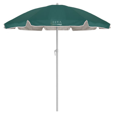 Εικόνα της ΟΜΠΡΕΛΑ ΘΑΛΑΣΣΗΣ TEAL GREEN ΜΕ ΠΡΟΣΤΑΣΙΑ UPF 50+ ΜΕΤΑΛΛΙΚΗ 1.8m