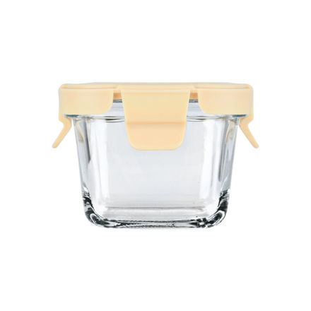 Εικόνα της ΦΑΓΗΤΟΔΟΧΕΙΟ CLICK&SEAL ΓΥΑΛΙΝΟ 160ml 18.9x14.5x6.7cm ΜΕ ΚΑΠΑΚΙ ΠΛΑΣΤΙΚΟ IVORY