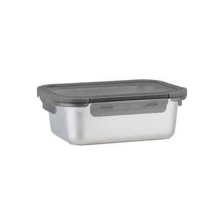 Εικόνα της ΦΑΓΗΤΟΔΟΧΕΙΟ ΑΝΟΞΕΙΔΩΤΟ 1200ml ΜΕ ΠΛΑΣΤΙΚΟ ΚΑΠΑΚΙ