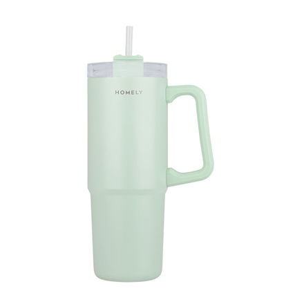 Εικόνα της ΘΕΡΜΟΣ STRAW TUMBLER HOMELY 900ml SEAFOAM