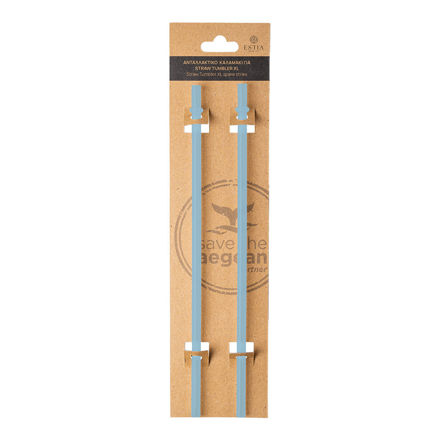 Εικόνα της ΑΝΤΑΛΛΑΚΤΙΚΑ ΚΑΛΑΜΑΚΙΑ STRAW TUMBLER XL 900ml SKY GARDEN 2 ΤΕΜ