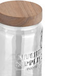 Εικόνα της ΔΟΧΕΙΟ ΑΠΟΘΗΚΕΥΣΗΣ ALLURE ΓΥΑΛΙΝΟ 1000ml 10x10x18cm