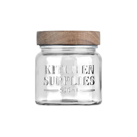 Εικόνα της ΔΟΧΕΙΟ ΑΠΟΘΗΚΕΥΣΗΣ ALLURE ΓΥΑΛΙΝΟ 500ml 10x10x11cm