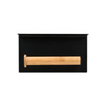 Εικόνα της ΧΑΡΤΟΘΗΚΗ ΕΠΙΤΟΙΧΙΑ BAMBOO ESSENTIALS ΜΕ ΘΕΣΗ ΓΙΑ ΚΙΝΗΤΟ ΜΕΤΑΛΛΙΚΗ ΜΑΥΡΗ
