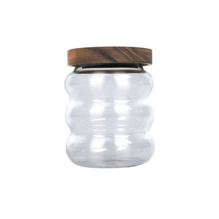 Εικόνα της ΔΟΧΕΙΟ ΑΠΟΘΗΚΕΥΣΗΣ ALLURE ΓΥΑΛΙΝΟ 500ml 9.5x9.5x12cm