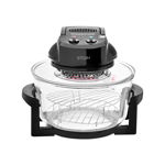 Εικόνα της ΦΟΥΡΝΑΚΙ ΡΟΜΠΟΤ STORM CRYSTAL COOK 1400w 12lt ΜΕ ΑΝΤΙΣΤΑΣΕΙΣ ΜΑΥΡΟ