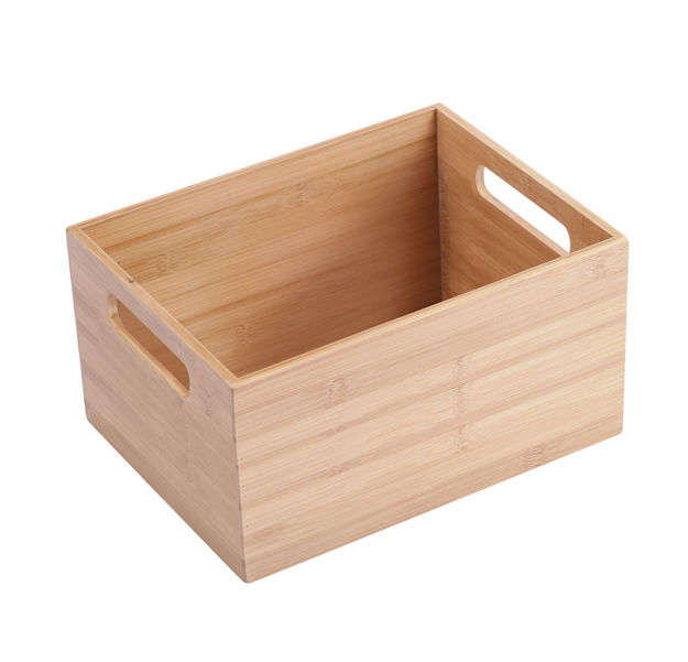 Εικόνα της ΚΟΥΤΙ ΟΡΓΑΝΩΣΗΣ BAMBOO ESSENTIALS ΜΕ ΛΑΒΕΣ 26x18.5x16.5cm ΣΤΟΙΒΑΖΟΜΕΝΟ