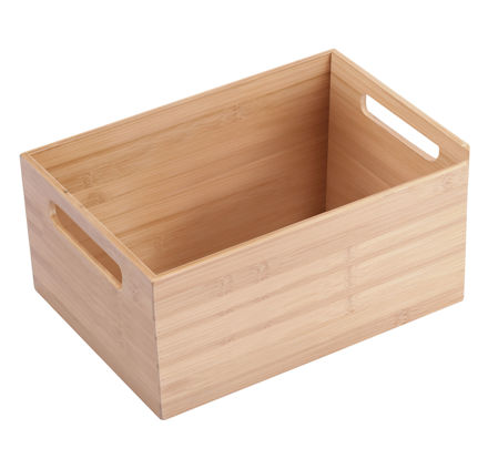 Εικόνα της ΚΟΥΤΙ ΟΡΓΑΝΩΣΗΣ BAMBOO ESSENTIALS ΜΕ ΛΑΒΕΣ 37x26x16.5cm ΣΤΟΙΒΑΖΟΜΕΝΟ